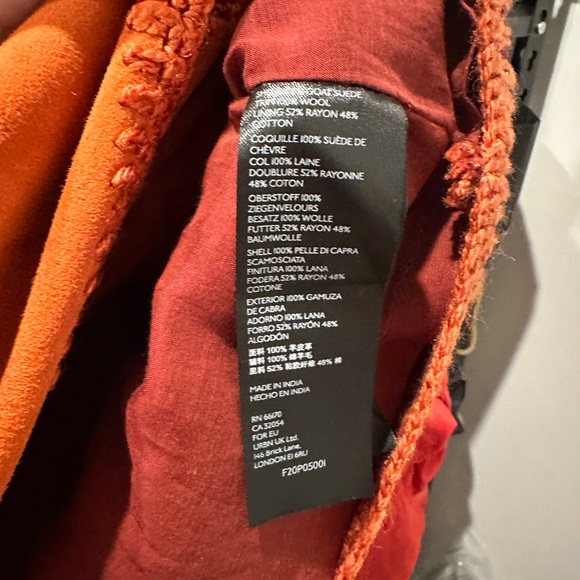 Free People Hanson Suede‎ Patch Skirt Size 4 - Picture 11 of 12